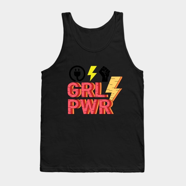 Girl Power Tank Top by Delta Zero Seven